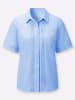 WITT WEIDEN Kurzarm-Bluse in eisblau