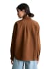 Marc O'Polo DENIM Bluse relaxed in Umbra Brown