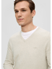 s.Oliver Strickpullover langarm in Creme