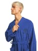 Carlo Colucci Bademantel Vito in Royalblau