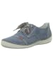 rieker Sportlicher Schnürschuh in blau