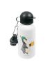 Mr. & Mrs. Panda Trinkflasche Pinguin Bier ohne Spruch in Weiß