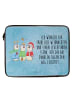 Mr. & Mrs. Panda Laptoptasche Winterzeit Heilige drei Könige mit... in Eisblau