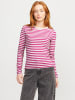 JJXX Langarm-T-Shirt in Fuchsia Red