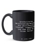Mr. & Mrs. Panda Kaffeetasse Spruch Arzthelferin Meister mit Spruch in Schwarz