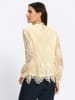 WITT WEIDEN Spitzen-Bluse in champagner