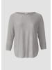 QS Strickpullover in 9400_grau meliert