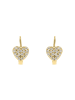 Amor Creolen Gold 375/9 ct in Gold