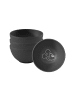 Villeroy & Boch 4er Set Müslischalen Manufacture Rock - Mickey Mouse ø 14 cm schwarz in schwarz