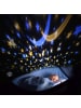 Platyne Nachtlichtprojektor und Bluetooth-Lautsprecher in Schwarz