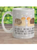 Mr. & Mrs. Panda Kindertasse Schnecken Liebe mit Spruch in Grau Pastell