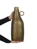 Beliani Dekovase SAMBHAR in Messing/Gold - (W) 17 x (H) 46 x (L) 14 cm