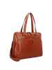 Leonhard Heyden Cambridge Schultertasche Leder 41 cm Laptopfach cognac