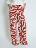 minus Hose in Barn Red Print