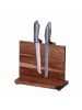 relaxdays Messerblock in Braun - (B)31 x (H)25,5 x (T)15 cm