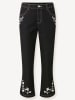 Sieh an! 7/8-Jeans in black-denim
