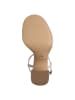 Tamaris Sandalette in BEIGE PATEN