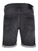 JACK & JONES PLUS Regular Fit Shorts in Black Denim