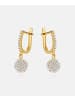 Diamant L'éternel Ohrringe aus 375 Gelbgold