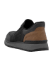 rieker Klassische Slipper in Schwarz