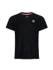 BIDI BADU Evin Tech Round-Neck Tee in schwarz