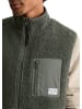Marc O'Polo DENIM Teddyweste regular in Green Jasper