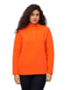 Ulla Popken Sweatshirt in mandarine