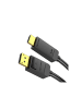Wisam® DisplayPort 1.2 auf HDMI 1.4 Kabel - HDMI Adapter 2m, 4K 30Hz (Schwarz)