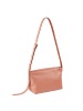 DuDu Fiji Umhängetasche Leder 27 cm flamingo rosa