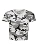 Urban Classics Urban Classics Cropped T-Shirts in snow camo
