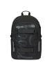 BAAGL Schulrucksack Skate in Schwarz Uni - 29x43x20cm