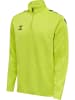Hummel Halbreißverschluss Sweatshirt Hmlcore Erwachsene in LIME POPSICLE