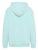 Delmao Kapuzensweatshirt in türkis