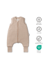 Hofbrucker Baby Winter Schlafsack mit Füßen MATTI in Taupe