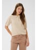 Cream Kurzarm-Bluse CRHanne Straight fit in Oatmeal