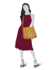 Samantha Look Shopper echt Leder in gelb