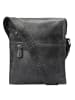 VLD VOi Leather Design City Cowboy Clark Umhängetasche Leder 21 cm in schwarz