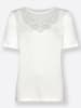 WITT WEIDEN Rundhalsshirt in ecru