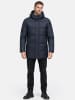 Tazzio Winterjacke "A811" - Lange Steppjacke, mit Kapuze - in Navy