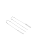 Breil Ohrring flow silber