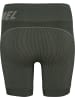 Hummel Tight Kurze Hose Hmlte Christel Damen in CLIMBING IVY/SEAGRASS MELANGE