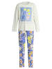 Calida Pyjama in star white