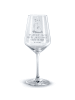 Mr. & Mrs. Panda Trinkglas Schwein Glück mit Spruch in Transparent
