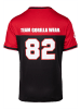 Gorilla Wear Trenton Football Trikot - Schwarz/Rot