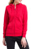 erima Kapuzensweatjacke in rot