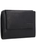 mano Don Simon Geldbörse Leder 14 cm schwarz