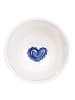 Blond Amsterdam Schale Herz in Blau - 14cm