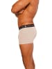 Stark Soul® Boxershorts 6'er Pack - Hipster Shorts in taupe