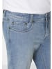 Paddock's 5-Pocket Jeans PIPE Saddle Stitch in blue bleached used