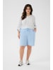 KAFFE curve Shorts KCmille Regular fit in Soft Chambray
